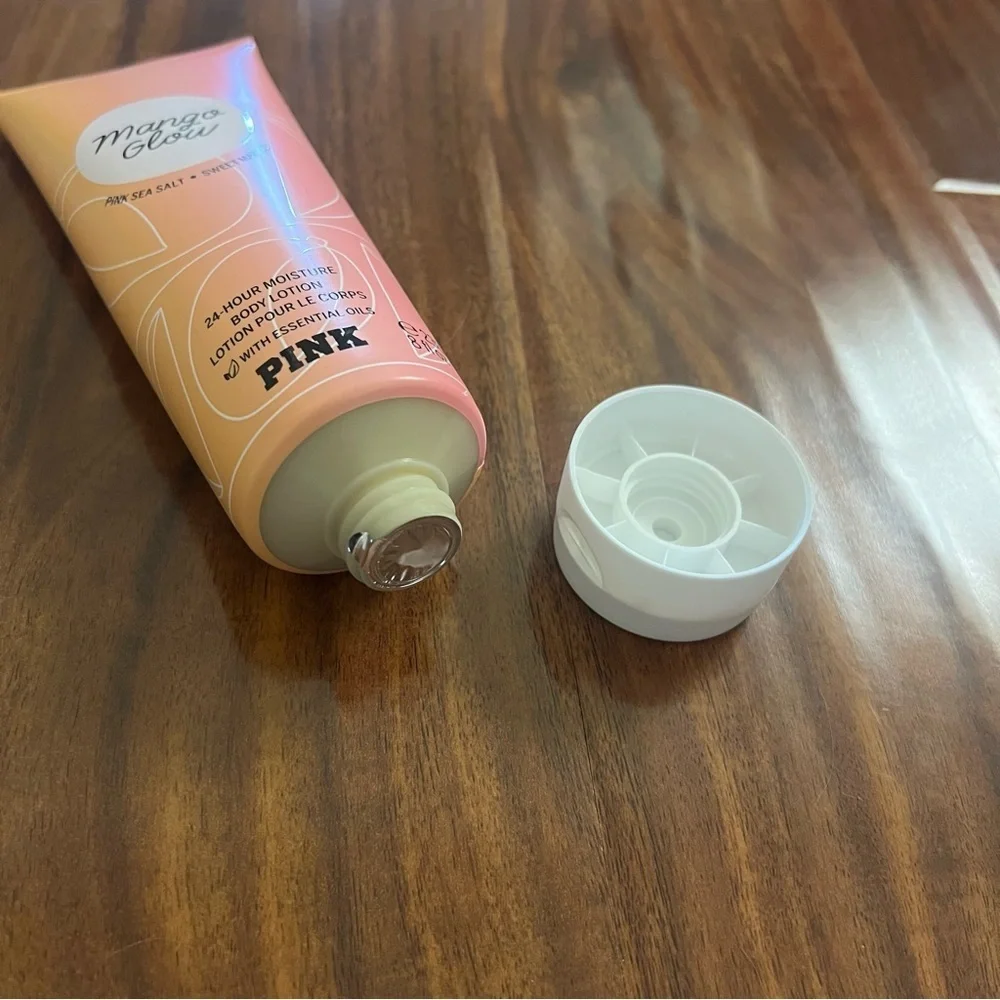 Brand New Victoria Secret PINK Mango Glow Body Lotion